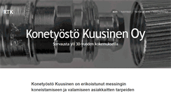 Desktop Screenshot of konetyostokuusinen.fi