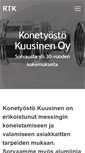 Mobile Screenshot of konetyostokuusinen.fi