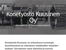 Tablet Screenshot of konetyostokuusinen.fi